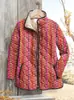 Ropa de Algodón Acolchado con Forro Polar para Mujer, Estilo Nuevo con Estampado de Elementos, Moda Personalizada, Otoño e Invierno