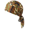 Europa y Estados Unidos transfronterizo primavera y verano transpirable camuflaje sombrero de pirata moda hombres y mujeres al aire libre fitness pañuelo para la cabeza sombrero