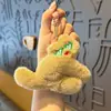 Lindos colgantes pequeños de peluche componentes de accesorio DIY broche decoración de mochila bolsa llavero al por mayor pequeños regalos promocionales