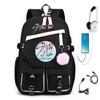Crianças Campus de alta qualidade dos desenhos animados mochila masculina estudante do ensino médio grande capacidade mochila do aluno do ensino fundamental estudante do ensino médio