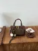 Bolso Boston único con bloques de color para mujer, nuevo modelo 2026, bolso de mano de alta gama, bolso cruzado, bolso de hombro para el trabajo y los desplazamientos