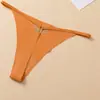 Tanga Empacado Individualmente Transfronterizo para Mujer, Ropa Interior Sin Costuras Delgada y Sexy de Seda de Hielo, Tanga de Espalda en T Nuevo Estilo de Verano