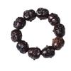 Cuentas Talladas de Imitación de Madera de Agarwood de Alta Calidad, Joyería de Estilo Étnico para Hombres y Mujeres, Cuentas de Oración, Accesorios Decorativos, Venta al por Mayor desde el Fabricante