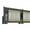 Porta de Correr sem Trilho, Porta Retrátil Elétrica, Porta de Correr Segmentada em Liga de Alumínio, Porta Seccional para Escolas e Fábricas, Sensor Inteligente