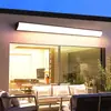 Lámpara de Pared de Tira para Exteriores Impermeable Patio de Villa Balcón Iluminación Exterior Lámpara de Pared Invernadero Súper Brillante Cabecera de Puerta de Terraza