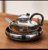 Estufa Eléctrica de Cerámica de Aleación de Gama Alta 1300W Aislamiento Térmico Doméstico Mini Estufa Ultradelgada Cafetera Automática para Té
