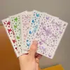 Novo Presente para Crianças: Adesivos de Diamante Borboleta para Decoração de Maquiagem Facial, Autoadesivos, Não Tóxicos, para Meninas e Princesas