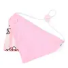 Bandanas Xadrez de Gato e Cachorro Cartoon Frescas e Simples em Estoque, Podem ser Combinadas com Patches de Bordado DIY, Lenços Triangulares para Pets