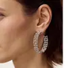 Pendientes Franceses Huecos Chapados en Oro de Latón, Pendientes Versátiles y Elegantes con Cierre de Plata, Diseño de Nicho de Lujo Ligero, Pendientes de Alta Gama