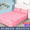 Venta al por mayor directa de fábrica funda de edredón de cachemir vegetal cepillado sábana bajera juego de tres piezas para cama individual de estudiante Venta al por mayor
