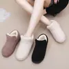 Nuevas Botas de Nieve de Invierno Estilo Old Beijing para Mujer con Piel de Oso y Forro de Felpa, Zapatos y Botas de Algodón Engrosados y Cálidos