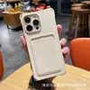 Adequado para iphone16promax anti-queda integrado bolsa para 15 cartões diagonal 13 cordão 14 silicone líquido 11 capa de celular