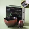 Cuenco de Matcha Transfronterizo Estilo Japonés Canción de Matcha Dinastía Song Herramienta de Punto de Té Cuenco de Té de Cerámica Taza de Té Mezclador Pincel de Matcha