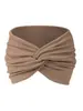 Faixa de Cabelo Esportiva Europeia e Americana Estilo Boho para Mulheres, Faixa Larga para a Cabeça, Yoga, Fitness, Elástica, Peso para Cabelo, Faixa de Cabelo para Corrida, Esportes