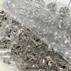 Botones Metálicos Irregulares con Forma de Hongo Convexo Abrigo de Tweed Chanel Suéter Top Hebilla Decorativa