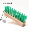 Escova Grande de Cerdas de Cavalo Escova de Limpeza para Interior de Carro Escova Multifuncional de Cerdas Macias para Lavagem de Carro Ferramenta de Remoção de Poeira com Cerdas de Cavalo