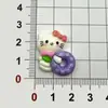 Anillo de Natación Dulce Estilo Coreano Serie de Gatos Parches de Resina Diademas para Niños Imanes para Refrigerador Fundas para Teléfono DIY para Zapatos Crocs
