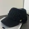 Gorra de béisbol de algodón con forro polar para otoño e invierno, gorro de punto cálido para deportes al aire libre, versátil y moderno, se puede usar con coleta