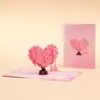 Tarjetas de Felicitación Especiales para el Día de San Valentín con un Toque de Lujo, Tarjetas Románticas Pop-Up 3D, Bendiciones de Escultura de Papel Hechas a Mano