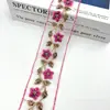 Nuevo Hanfu de Organza Bordado Encaje Estilo Étnico Retro Ropa Accesorios de Encaje Ancho de 5.5 CM