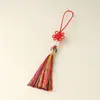 Pingente de borla de nó chinês transfronteiriço coreano, ornamento de marcador de página estilo antigo, pingente de borla, Festival do Meio Outono em estoque atacado