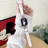 Diadema de Mickey con Correa de Silicona Adecuada para Apple 10 11 Xiaomi Huawei 11 Gt5 Fit4 Pulsera Decorativa