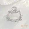 Gato de Dibujos Animados Kt Pinza de Garra de Gato Pinza Grande de Metal de Tiburón Versátil Elegante Pinza para el Cabello de la Parte Posterior de la Cabeza Pasador Accesorio para el Cabello