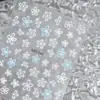 Pegatina de Arte de Uñas con Flor Tridimensional Estilo Ins Color Caramelo en Relieve Flor Fresca Flor de Cinco Pétalos Pintada a Mano Pegatina para Uñas