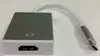 Cabo Adaptador Tipo-C Único para Conector Fêmea HD 4K30Hz Celular Laptop Alta Definição 1080P