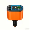 Cargador de Coche Cielo Estrellado 120W Carga Súper Rápida para Teléfonos Móviles con Cable Retráctil, Cargador de Coche USB Uno a Cuatro con Encendedor de Cigarrillos