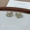 Enriqueça Imediatamente! Brincos de Pônei Dourado Estilo Xiaohongshu, Design Simples e Exclusivo, Brincos de Pérola Modernos e Versáteis