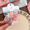 Pinza de Agarre de Dibujos Animados Lindos para Niños, Pinza para Cola de Caballo Alta, Pinza para Cabello Roto de la Parte Trasera de la Cabeza de Niña, Pinza de Tiburón para Agarrar el Cabello de Bebé