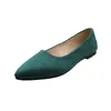 Zapatos planos de punta para mujer 2026, zapatos de pala baja con suelas blandas, zapatos de trabajo que no cansan los pies incluso después de estar de pie durante mucho tiempo, zapatos de trabajo negros profesionales