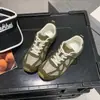 Zapatillas de entrenamiento alemanas de suela gruesa con bloques de color para mujer, nuevo modelo principios de otoño 2026, zapatillas deportivas casuales de malla transpirable, zapatos ligeros de suela blanda para mujer