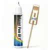 Bolígrafo de Pintura Táctil para Coche Transfronterizo Bolígrafo Marcador de Neumáticos Bolígrafo Reparador de Rayones de Pintura de Coche Blanco Perla Negro Herramienta Mágica para Retoques