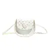 Nova Mini Bolsa Sela Coração com Glitter Primavera 2026 Estilo Menina Bolsa Transversal Fofa Estilo Princesa Bolsa Pequena