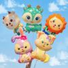 Tendencia Vuelta a Clases Globo Luminoso Clip-On Flor de Margarita Cara Sonriente Globo Juguetes de Puesto Infantil Venta al por Mayor Pequeños Regalos