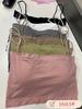 1806 Camisole Pequena com Bojo Feminina Top Básico Sem Manga para Verão Tamanho Grande Modelador Anti-Luz Tubo