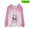 Sudadera con cremallera para pareja transfronteriza de estudiante Apollon incierto Chaqueta de anime Versátil al por mayor Estilo de pareja