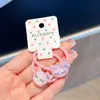 Paquete de 2 Nuevas Ligas para el Cabello Lindas Estilo Coreano Sanrio para Niños, Accesorios Elásticos para el Cabello para Niñas