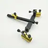 Soporte de Doble Torreta para Caja de Pesca, Soportes para Cañas de Pescar Uno para Dos, Soporte de Torreta para Silla de Pesca, Base Universal de Doble Torreta de Aleación de Aluminio-Magnesio