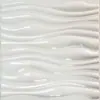 Panel de pared 3D Blanco Mate panel de pared 3D PVC paneles de pared 3D panel ignífugo pared de fondo panel 3D outlet de fábrica