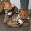Zapatos de Padre de Moda Transfronterizos para Mujer 2026 Primavera/Otoño Nuevos Suela Gruesa Retro Cómodos Zapatos Forrest Gump Aumentadores de Altura Casuales Zapatos Deportivos