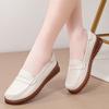 Mocasines cómodos de suela blanda con tacón de cuña antideslizantes, Slip-Ons, Casuales Diarios Versátiles para Pie Ancho, Zapatos tipo Beanie