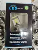 Faro LED para motocicleta de un solo pin P15D H6 H4 BA20D 2835 espina de pescado doble cara 12SMD