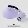 Protección Solar al Aire Libre de Verano Estilo Coreano Cubre Rostro Anti-UV Sombrero de Sol con Parte Superior Vacía Ala Ancha Ciclismo al Aire Libre Puede Proteger Contra los Rayos UV