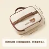 Bolsa térmica para comida de bebé con papel de aluminio y aislamiento de algodón perlado, resistente al frío, tela repelente al agua, cierre de cremallera, portátil y fácil de llevar