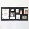 Tablero de Fieltro No Tejido Engrosado de Colores Personalizado para Paredes, Impresión de Logotipos, Pared de Fotos de Oficina Corporativa, Tablero de Mensajes