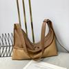 Otoño 2024 Nuevo Bolso de Mujer de Cuero Genuino Bolso Casual de Gran Capacidad Bolso de Hombro Cruzado
