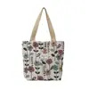 Bolsa de Lona Mini Pequena Nicho Bolsa de Ombro Única Feminina Nova Ins Bolsa Tote para Aula Bolsa de Viagem Bolsa de Tecido